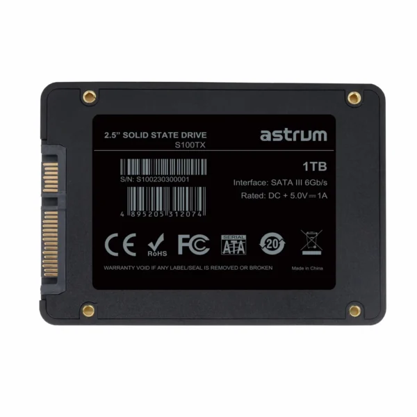 S100TX 1TB 2.5 SATA3 SSD DRIVE