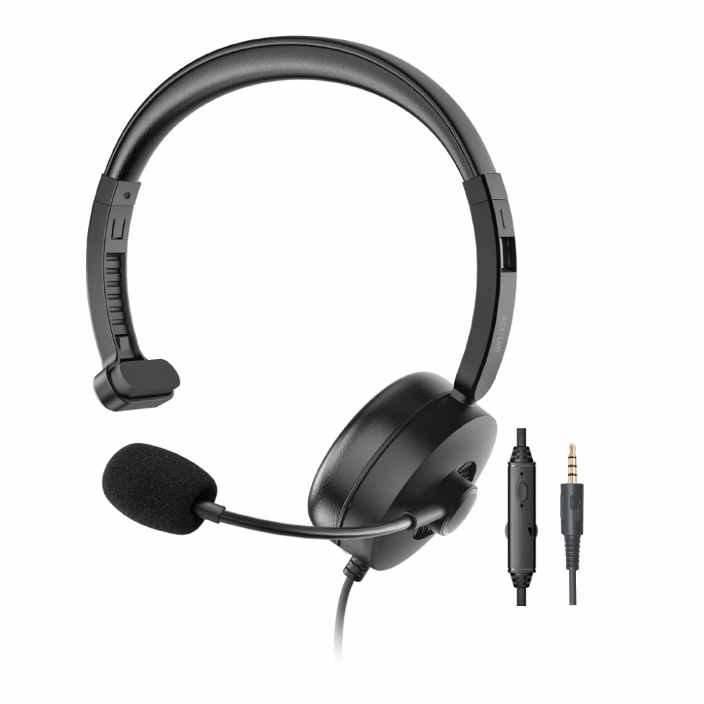 HS610 Single-Sided Headset 3.5mm Aux with Flexible MicHS610 Single-Sided Headset 3.5mm Aux with Flexible Mic