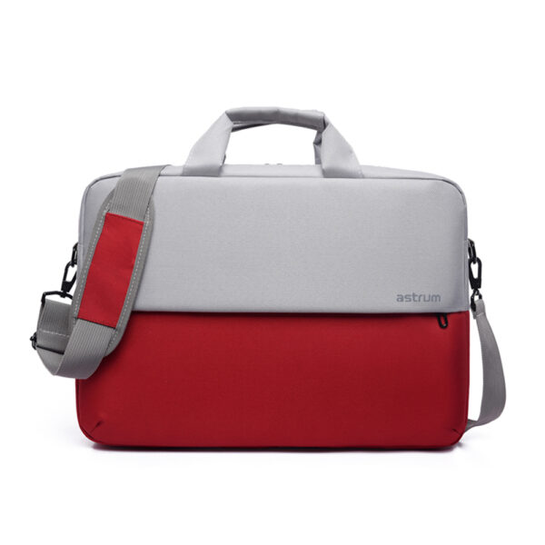 Sling Bag 15 Dual-Color with Multiple Pockets Red/Grey - LB110"Sling Bag 15 Dual-Color with Multiple Pockets Red/Grey - LB110"