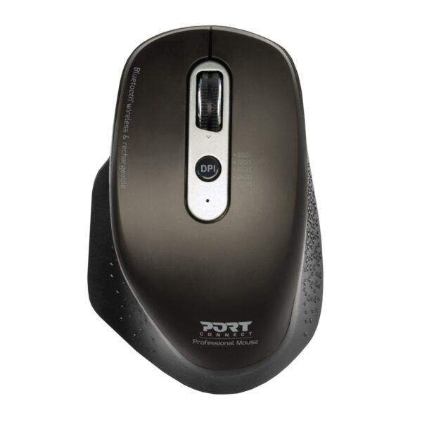 Port Connect Bluetooth Wireless and Rechargeable Executive Mouse – Black Port Connect Bluetooth Wireless and Rechargeable Executive Mouse - Black
