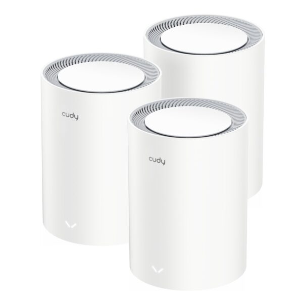 Cudy AX3000 Wi-Fi 6 Mesh Kit 3 Pack – White Cudy AX3000 Wi-Fi 6 Mesh Kit 3 Pack - White