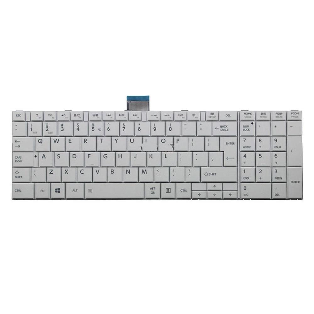 KEYBOARD FOR TOSHIBA L850 CHOCOLATE W F BLACK US