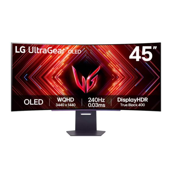 LG UltraGear 45″ UWQHD OLED Curved Gaming 240Hz 0 LG UltraGear 45" UWQHD OLED Curved Gaming 240Hz 0,03ms
