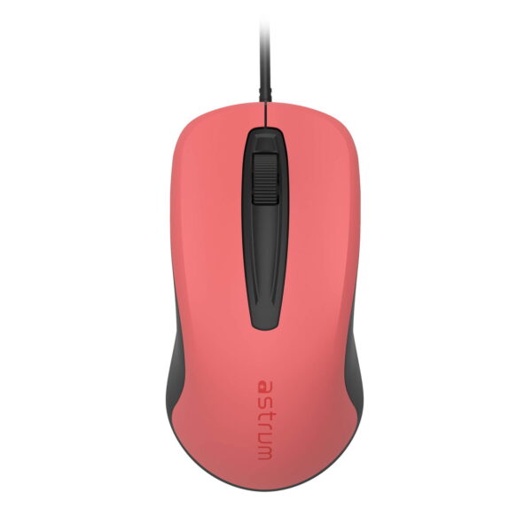 MU120-red-1-1 USB Wired Optical Mouse-3 buttons,1200 DPI, Plug & Play - MU120 - Red, BlackUSB Wired Optical Mouse-3 buttons,1200 DPI, Plug & Play - MU120 - Red, Black