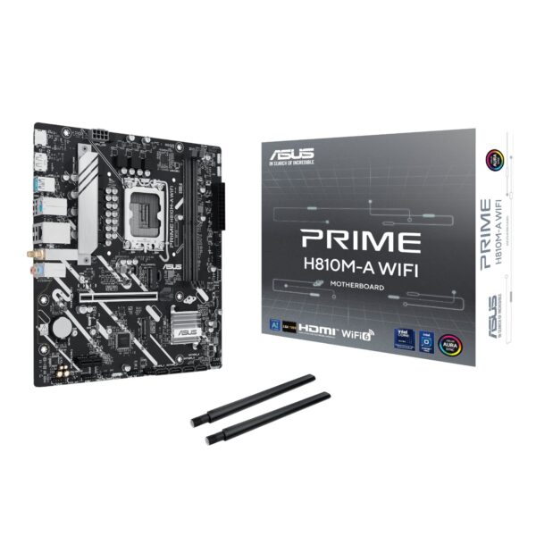 Asus PRIME H810M-A WIFI LGA1851 Micro ATX Motherboard Asus PRIME H810M-A WIFI LGA1851 Micro ATX Motherboard
