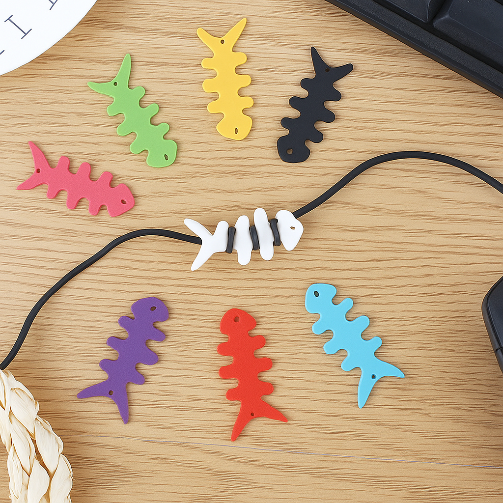 CO030 5 Bays Fishbone Cable Organizer Clips - Image 4