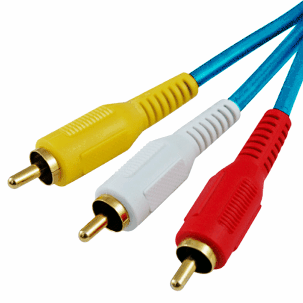 RC305 RC305 3RCA Male to Male AV Stereo 5.0m Cable