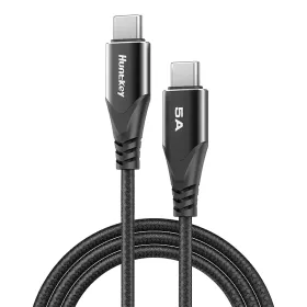 HUNTKEY CAB USB-C TO USB-C 5A/100W BLACK