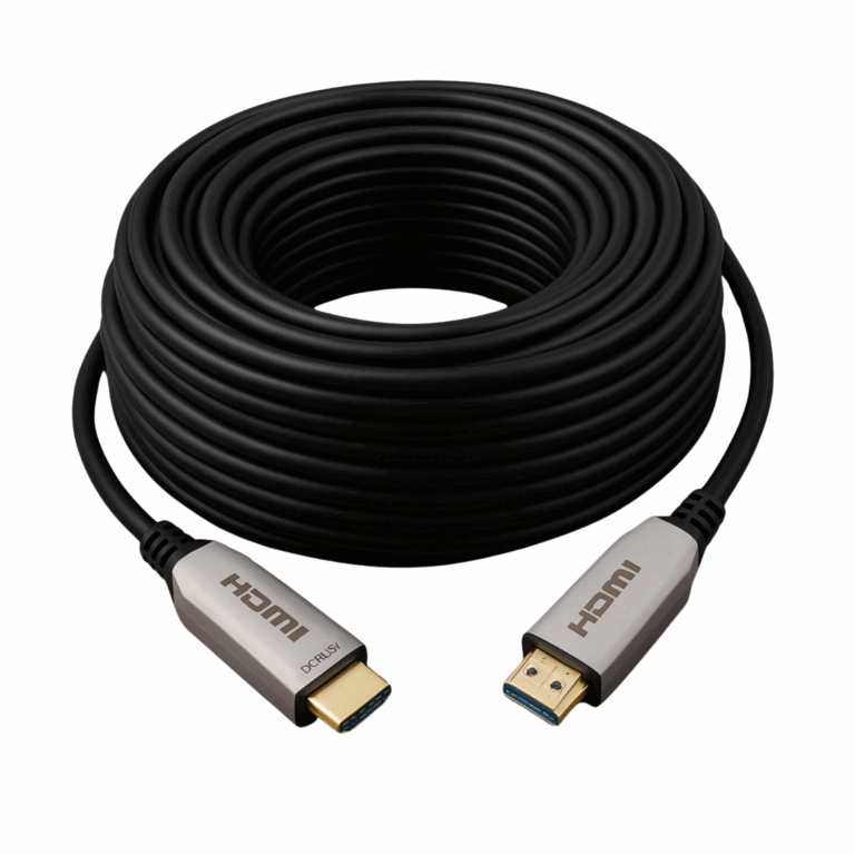 HD100 4K V2.0 Fibre Optical HDMI Male to Male 100 Meter Cable - Image 2
