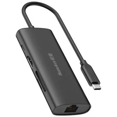 HUNTKEY DOCK USB-C 8-IN-1  - NEW