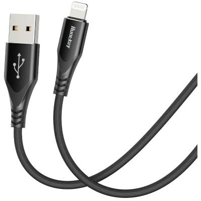 HUNTKEY CAB  USB TO LIGHTNING BLACK